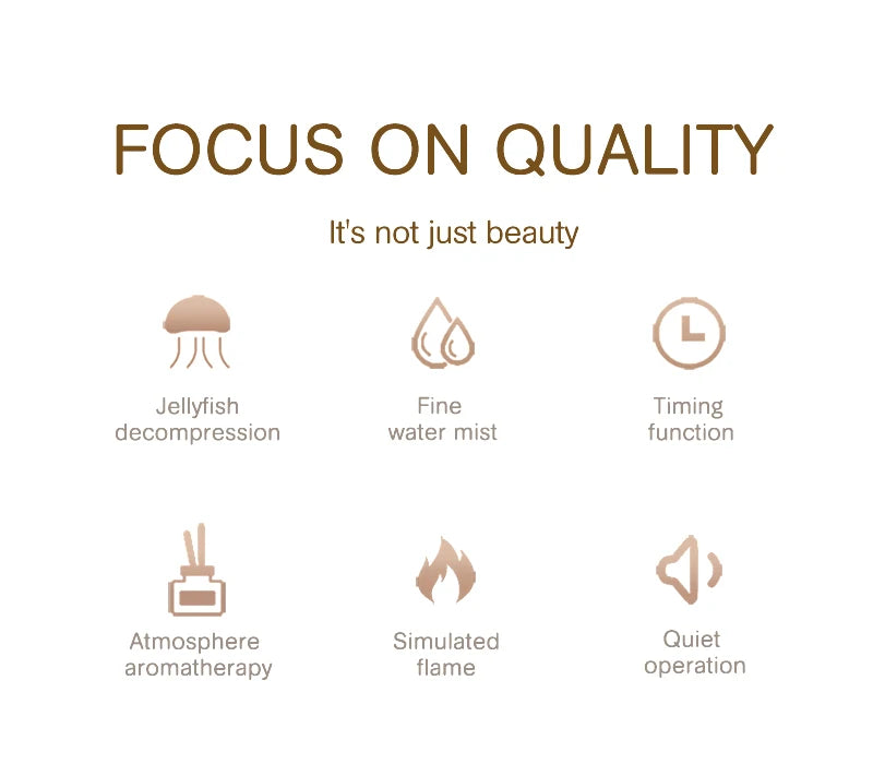 Diffuseur d'huile essentielle volcan